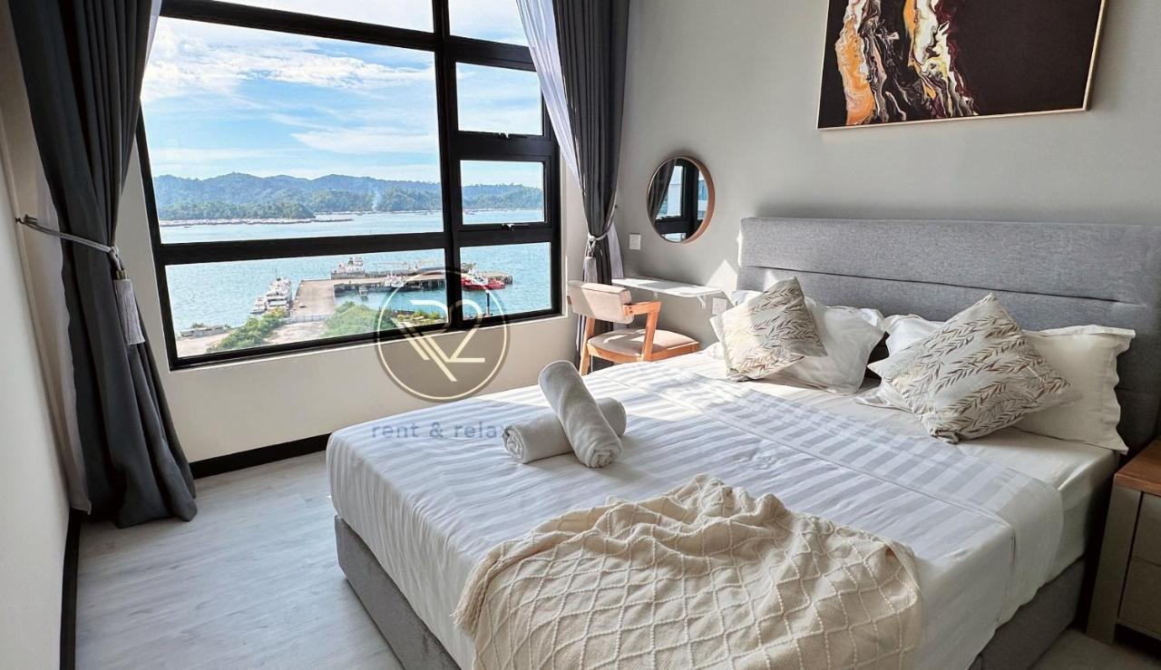 קוטה קינבלו Sea&Pool View Stunning Homestay, Wifi, Netflix Near Malls, Jetty, Convenient Stores מראה חיצוני תמונה
